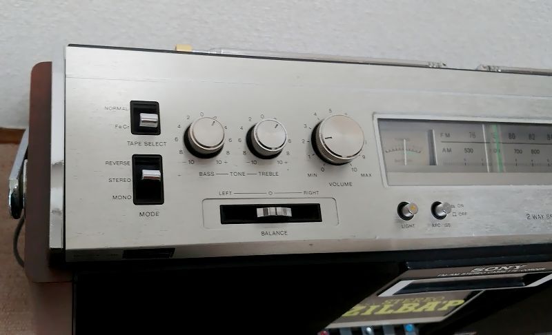 SONY Sony radio cassette recorder FM/AM CF-6600