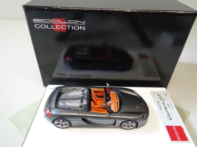 MAKE UP EIDOLON COLLECTION 1/43 Porsche Carrera GT 2004 Slate Gray Metallic Limited 60 pcs. メイクアップ アイドロンの画像9