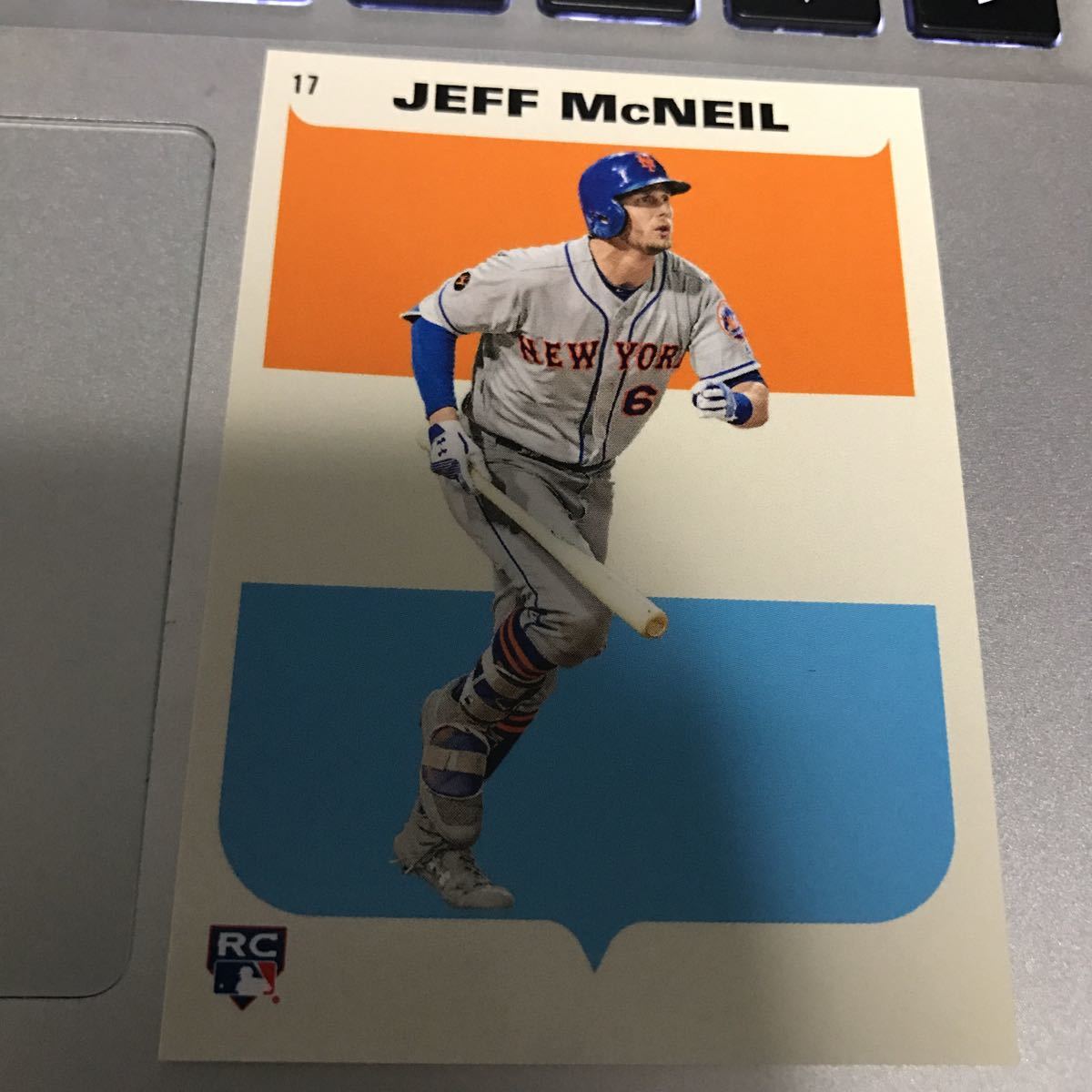 メンバー限定 TOPPS montgomery 582 ステッカー JEFF MCNEIL RC 2019_画像1