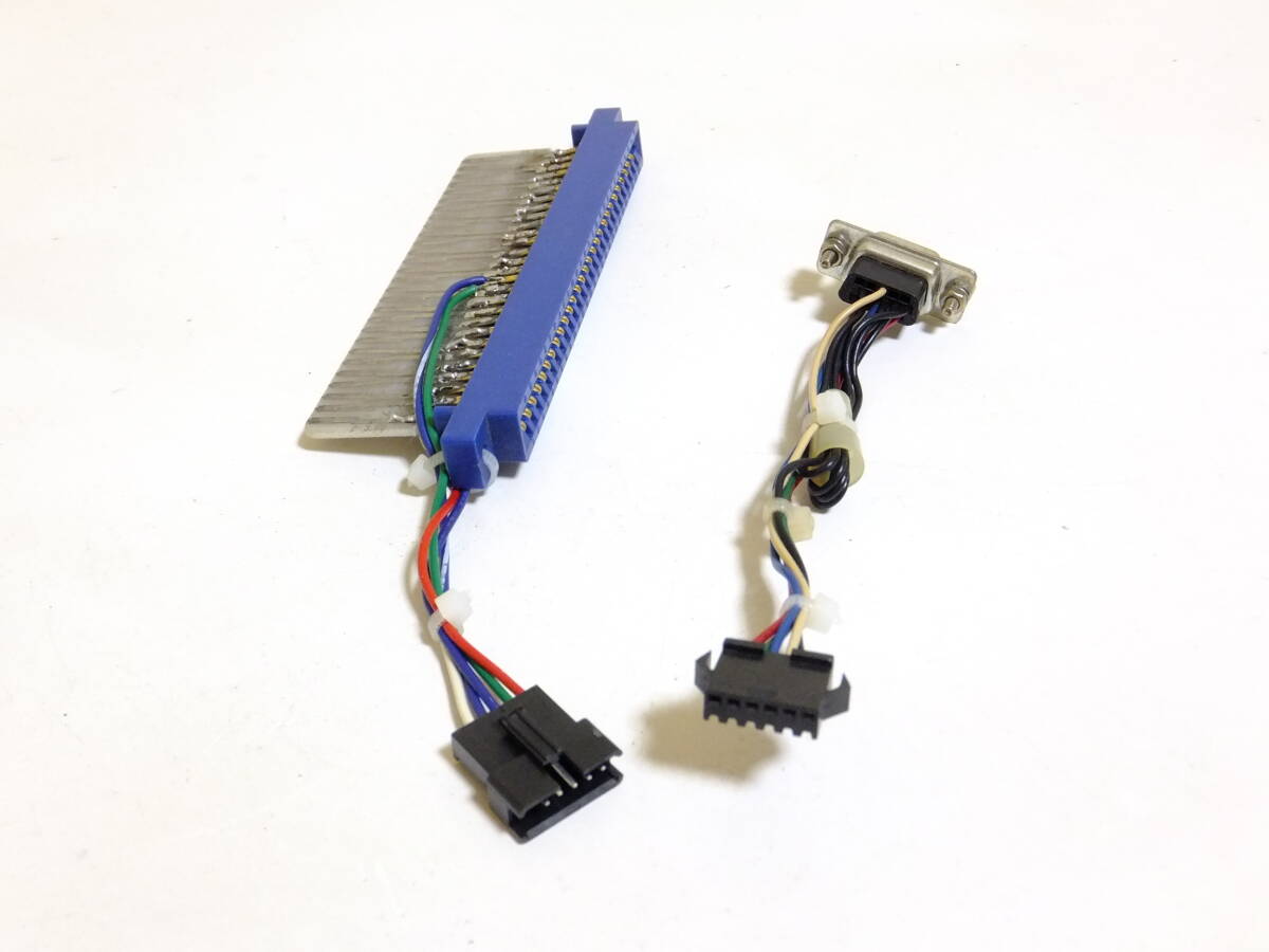 JAMMA⇒VGA変換コネクター！ブラウン管D-sub15ピンCRTモニターRGB筐体レトロ基板15K液晶LCDの画像5