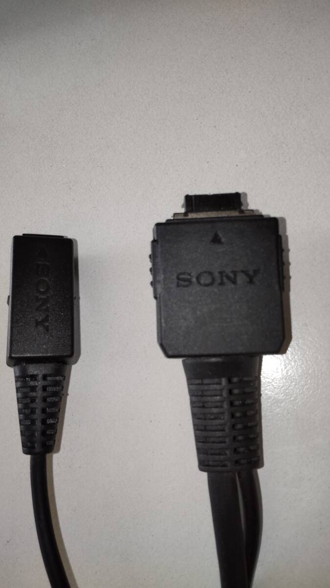 ソニー SONY「DISP SEL ケーブル」 純正品 USB Camera TV デジタルカメラ TDK フェライトコア 2個付 送料180円の画像4