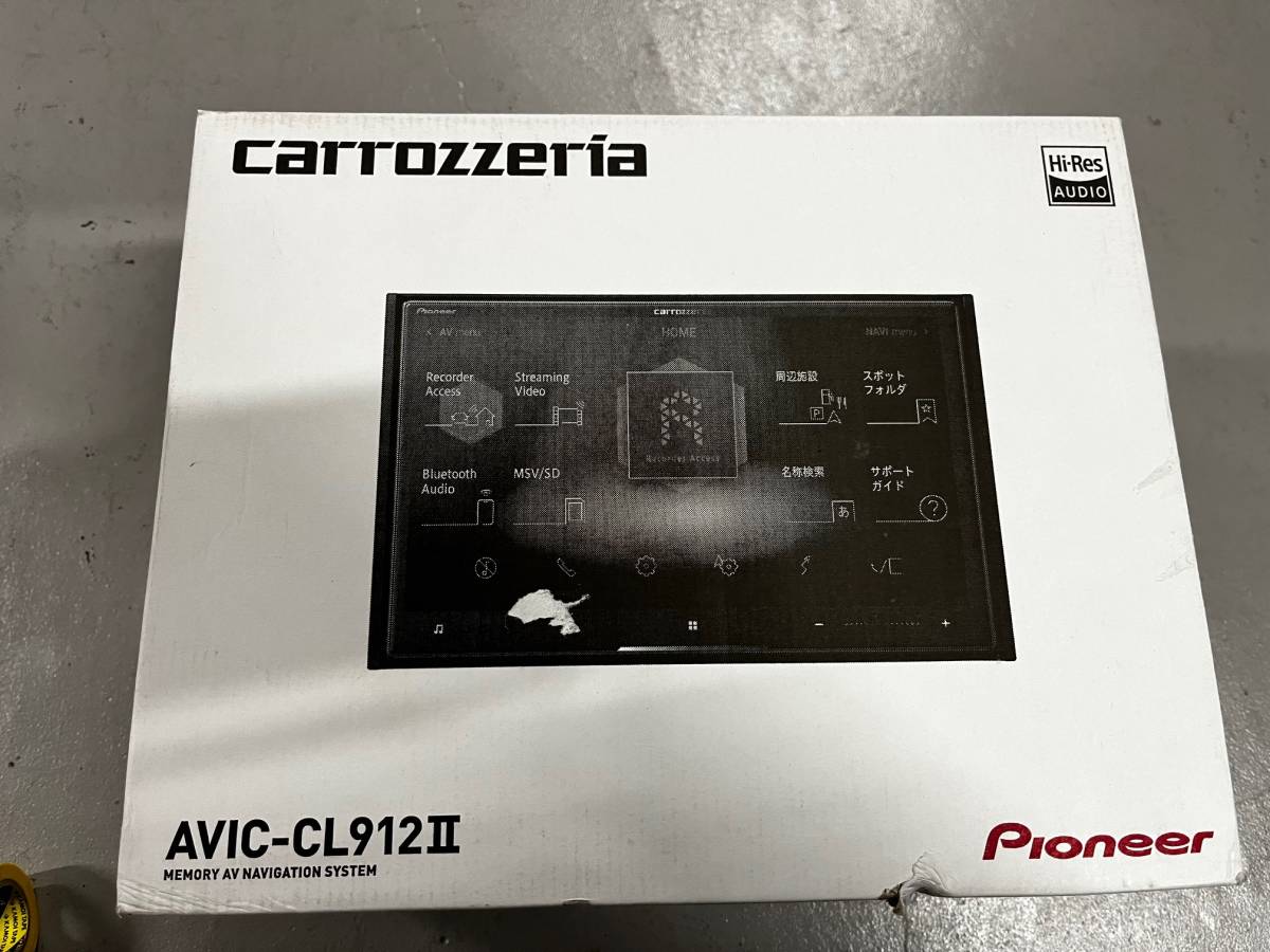 Pioneer パイオニア カーナビ AVIC-CL912-2 8インチ サイバーナビ フルセグ ハイレゾ HD画質 カロッツェリア 0553の画像1