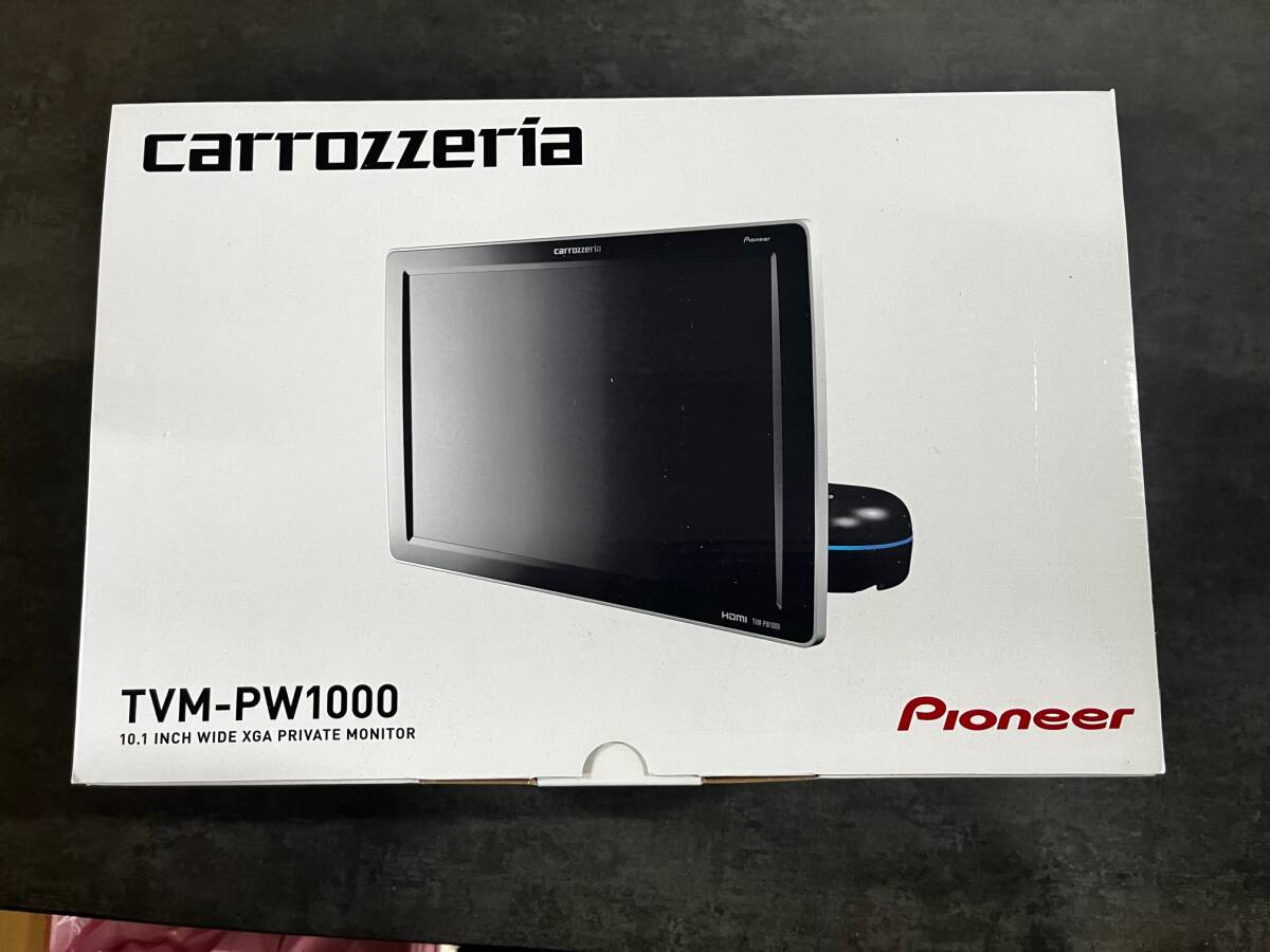 Pioneer carrozzeria カロッツェリア TVM-PW1000 ヘッドレストモニター _画像1