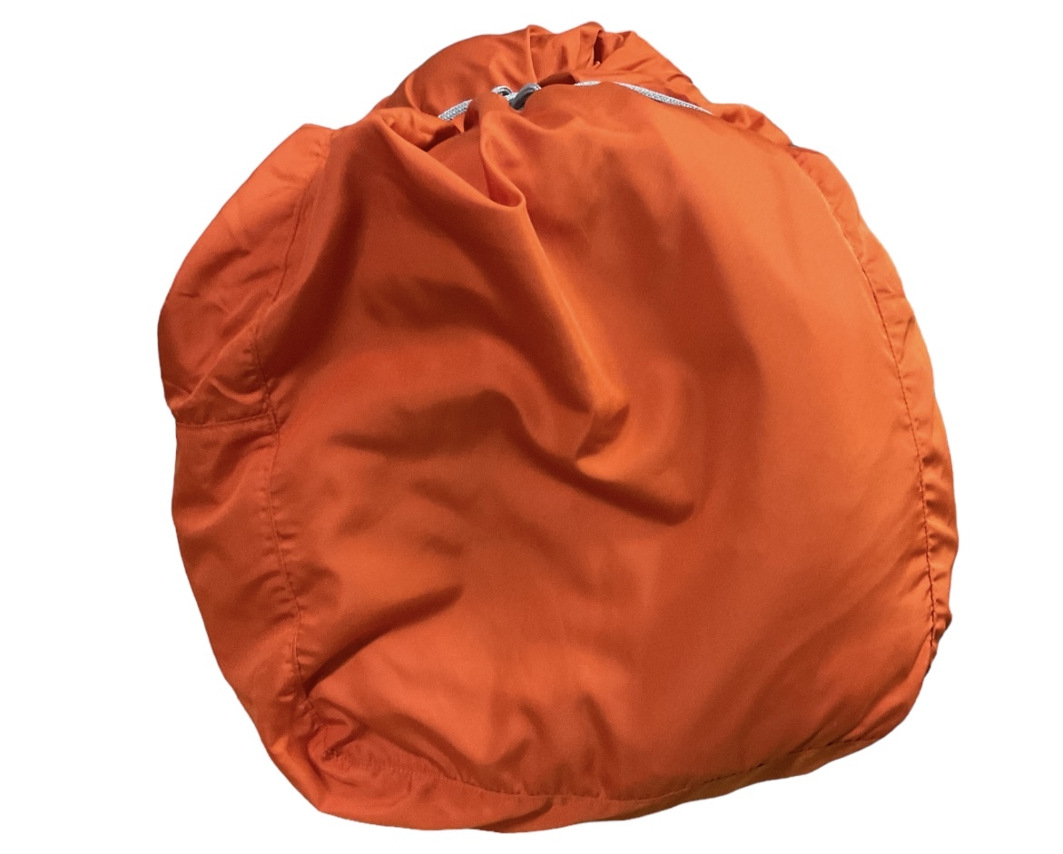 未使用 モンベル アウトドアキャンプ 登山 ファミリーバッグ #1 ホローファイバー 男女兼用 -1℃～ オレンジ(SSOG) 1121188 最大長190㎝ ①の画像5