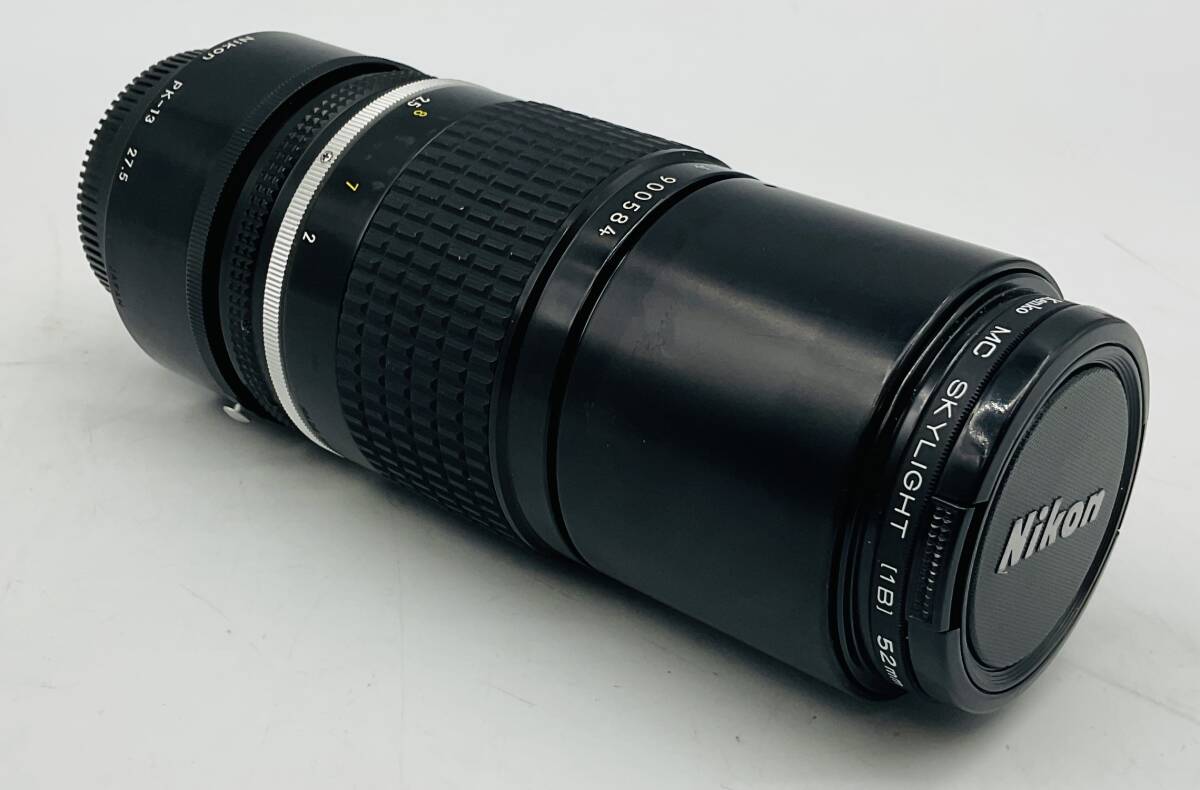 Nikon ニコン 200mm 1：4 Kenko MC SKYLIGHT 1B 52mm PK-13 27.5 900548 JAPAN カメラ レンズ 現状品の画像2