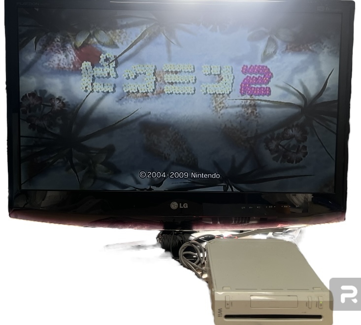 完動品 任天堂 ゲーム機 Wii 本体2台まとめ売り RVL-001（JPN）ニンテンドーの画像9