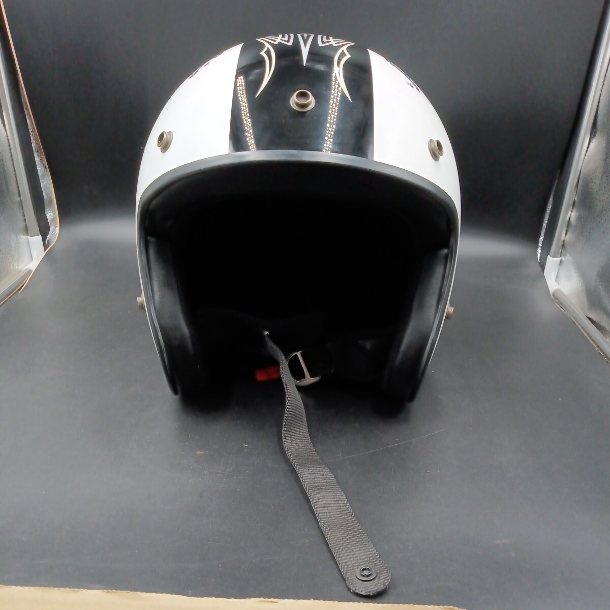ジェットヘルメット ラットフィンク SHOEI   080512製造 サイズ表記なし の画像4