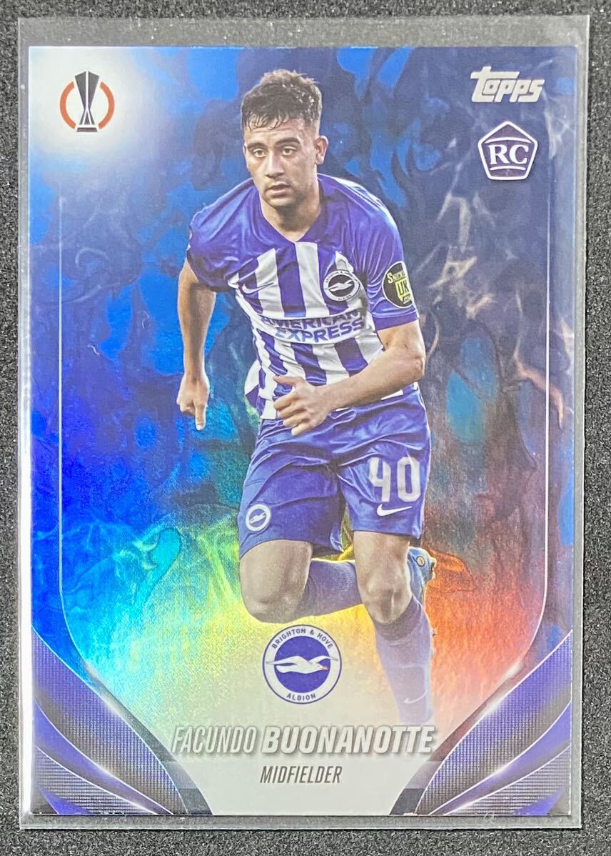 【RC・カラーマッチ】Facundo BuonanotteBrighton and Hove Albion FC Blue Inferno /125 2023-24 TOPPS UEFA CLUB COMPETITIONS SOCCERの画像1