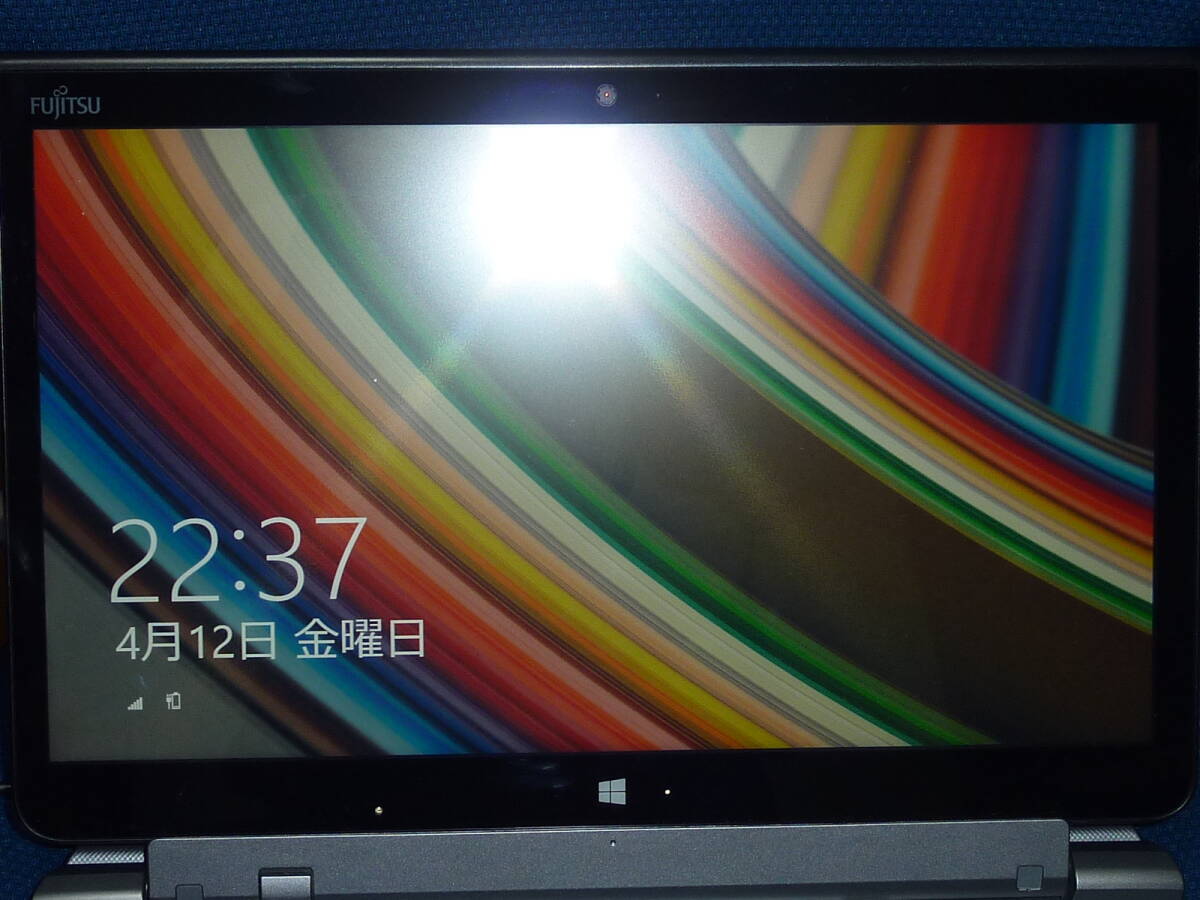 富士通 ARROWS Tab Q775 Core i5 5300U-2.30GHz 4GB SSD 128GB＋キーボードドッキングステーションの画像8