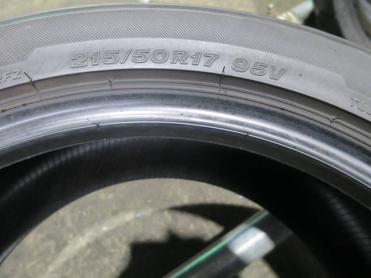 21・22年製 215/50R17 95V ◆ブリヂストン REGNO GRVII◆ 2本 J1100 夏タイヤ_画像9