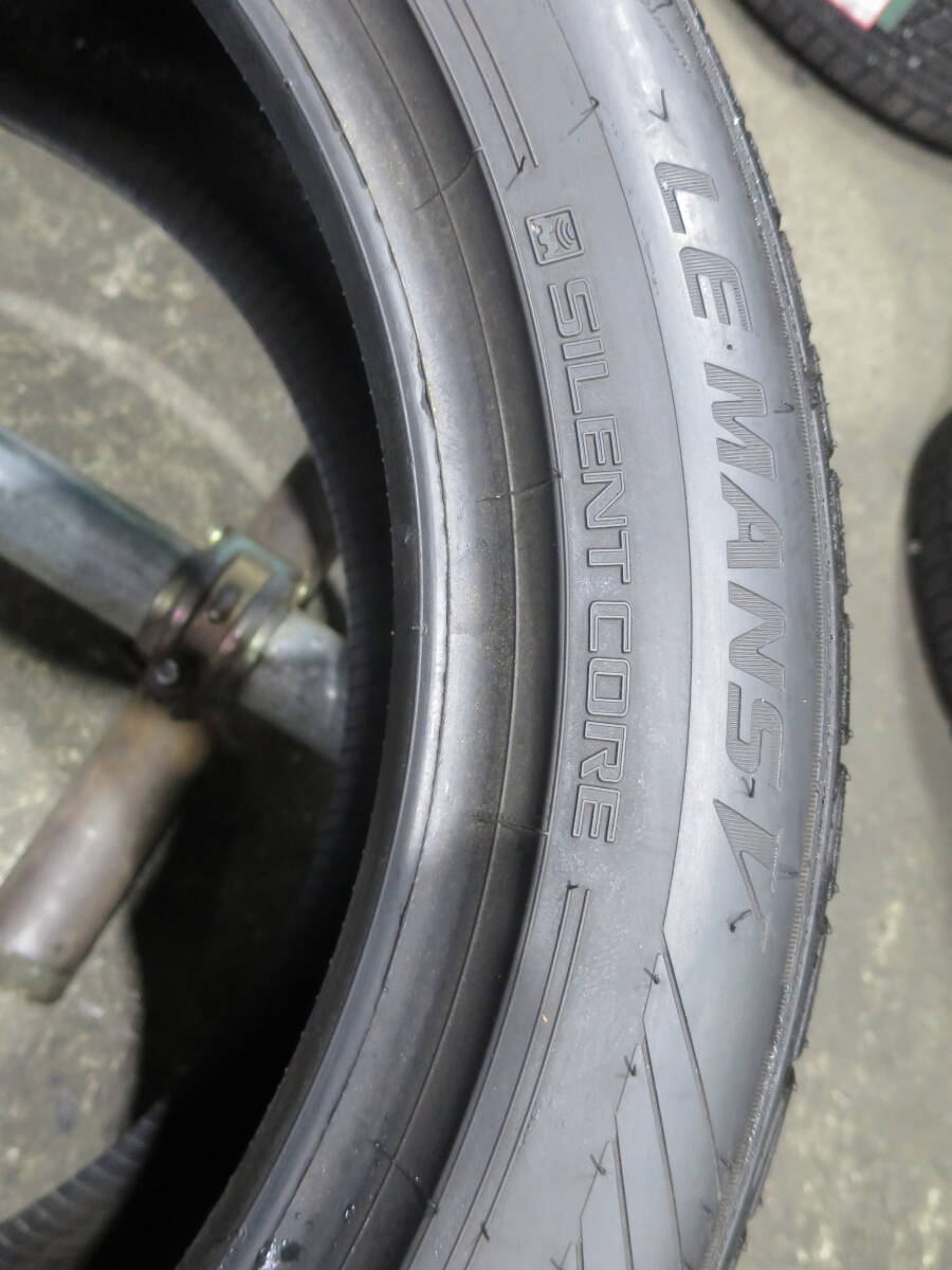 18年製イボ跡あり 225/50R18 95W ◆ダンロップ LEMANS V◆ 4本 J1089 夏タイヤ_画像9