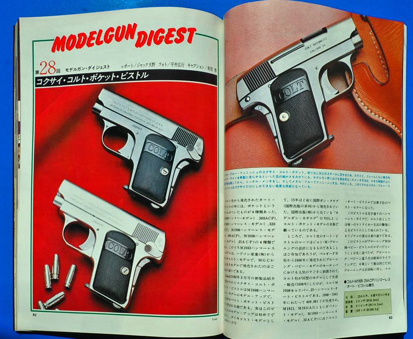 【新品並】月刊GUNガン 月刊ガン 1982年 5月号 /特集 S＆W・M459/ワルサ－PPスーパー/ベレッタM93Rの画像10