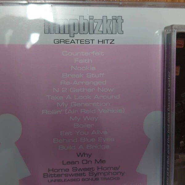 ★☆Ｓ05089 リンプ・ビズキット（Limp Bizkit)【Chocolate…】【GREATEST HITS／GREATEST HITZ】 CDアルバム２枚セット☆★の画像2