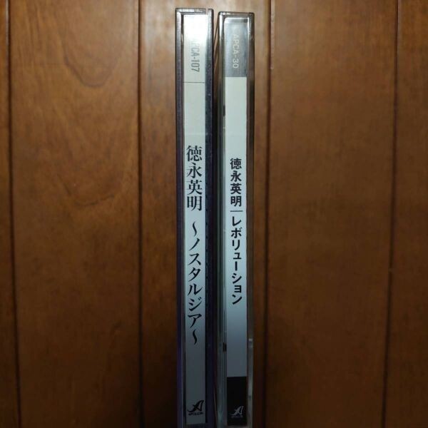 ★☆Ｓ04548　徳永 英明（とくなが ひであき)【Revolution】【Nostalgia】　CDアルバムまとめて２枚セット☆★_画像5