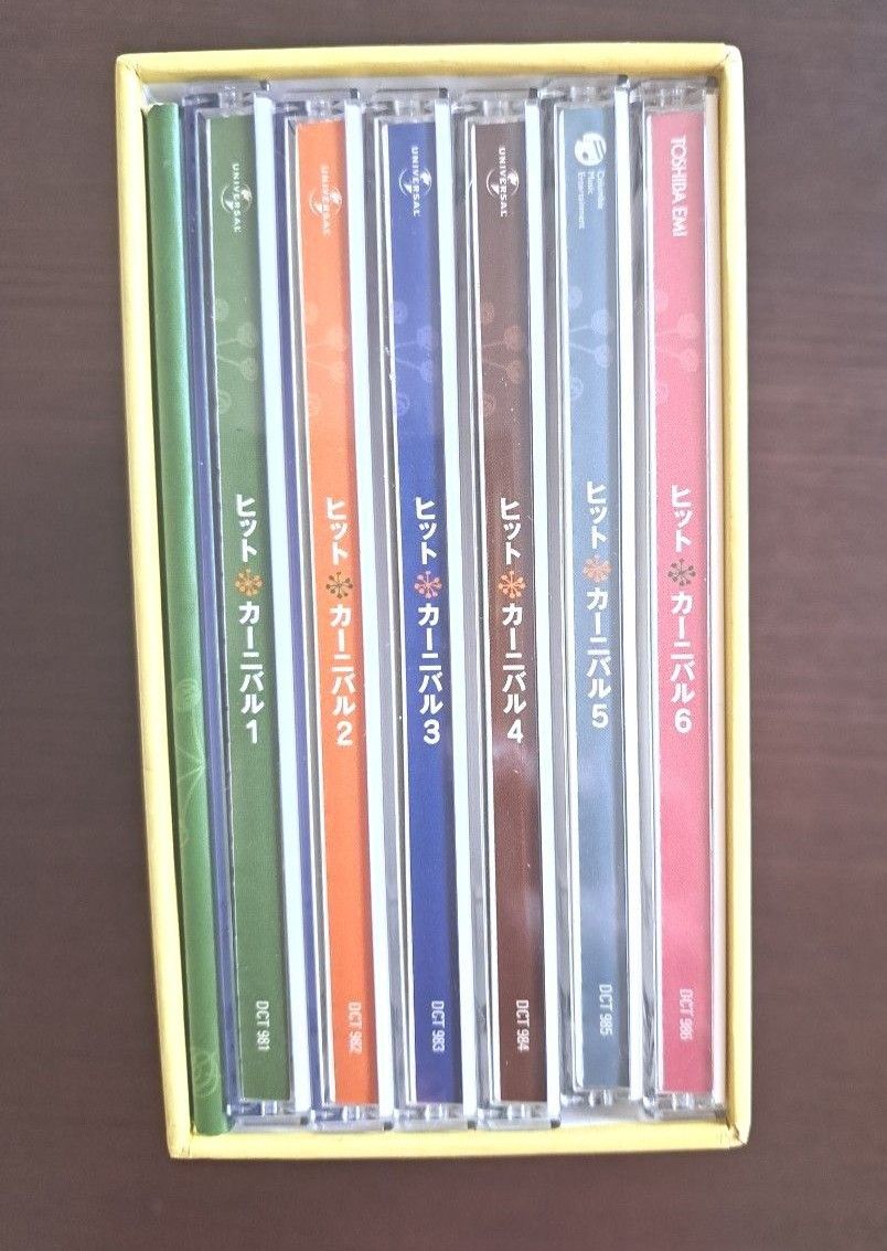 【懐メロ】ヒット・カーニバル　～昭和歌謡曲の決定版:CD全6枚/全107曲
