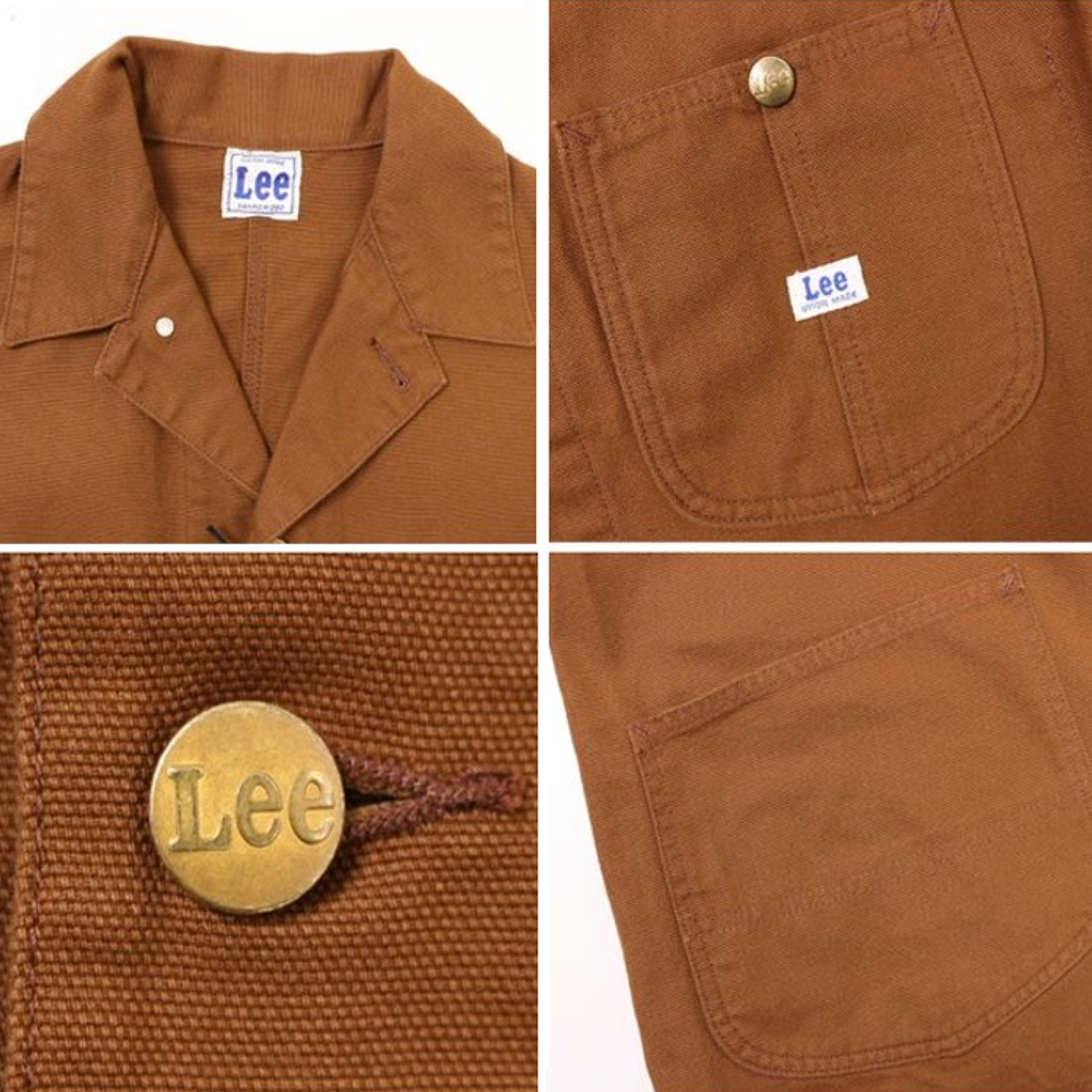 未使用新品 Lee DUNGAREES カバーオール ジャケット LT0659 ダック生地 XL_画像7