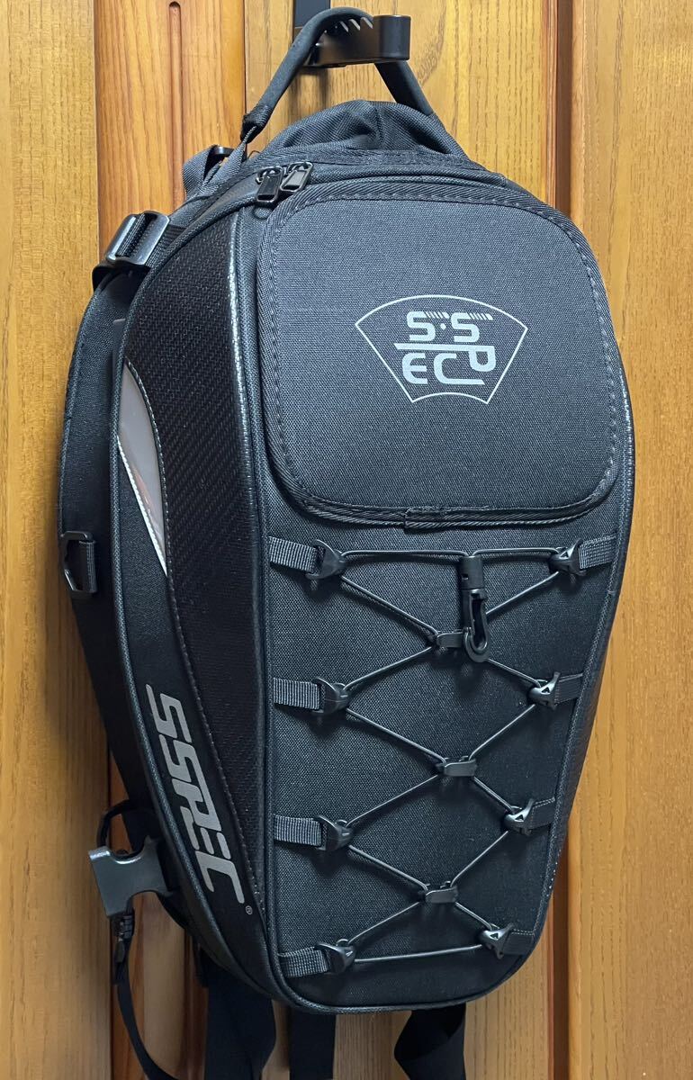 S SPEC シート バッグ バイク用 拡張機能 ヘルメット リュック ◇ 中古 ☆_画像1