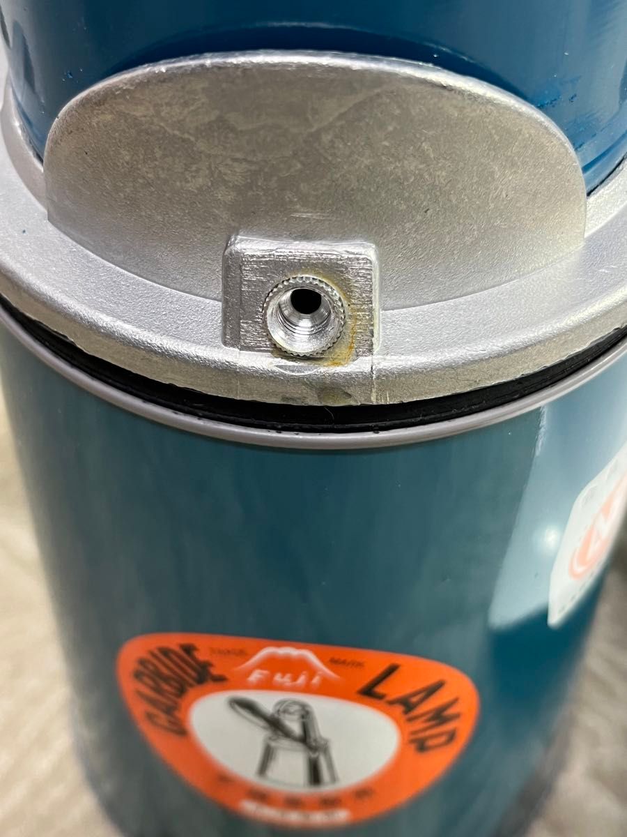 未使用【富士灯器】カーバイトランプ 手提魚取用 4号型用 火口付 未使用【富士灯器】カーバイトランプ 手提魚取用 4号型用 火口付