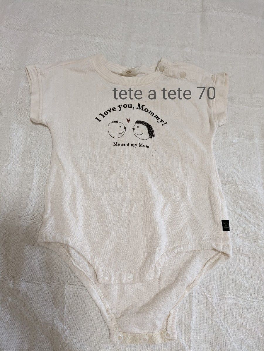 tete a tete  母の日 ロンパース 70