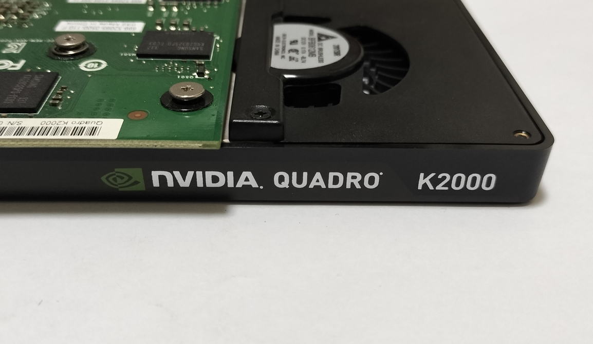■NVIDIA Quadro K2000 2GB GDDR5メモリ DVI-I×1 DisplayPort×2 ビデオカードの画像4