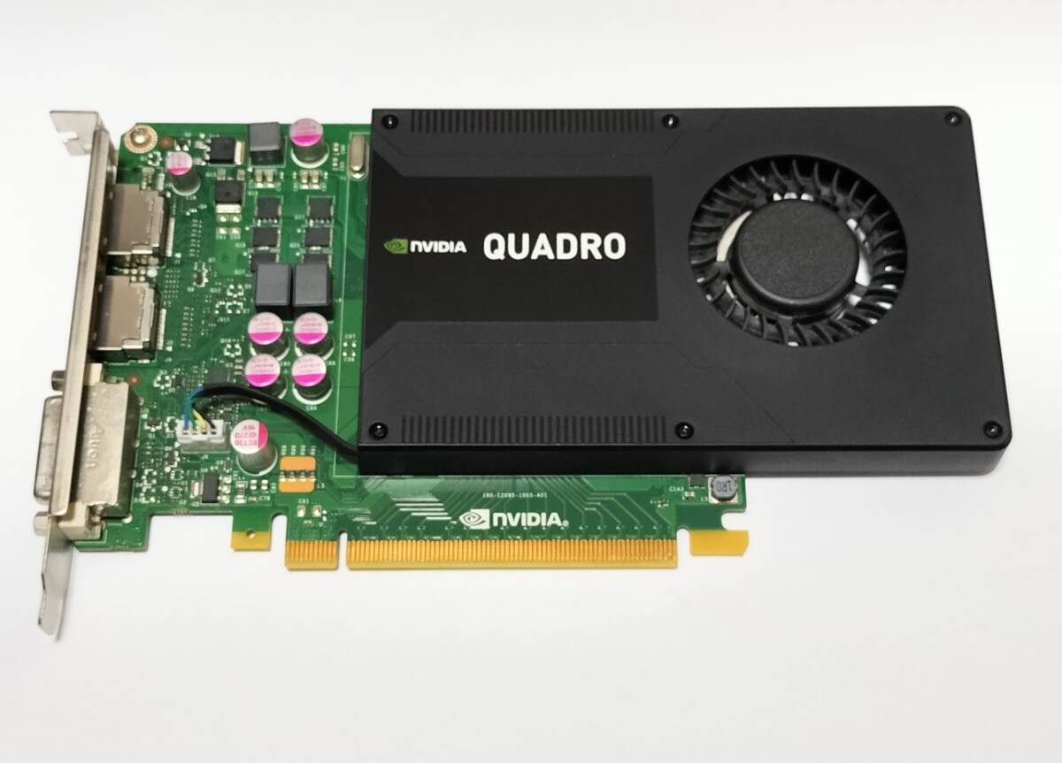 ■NVIDIA Quadro K2000 2GB GDDR5メモリ DVI-I×1 DisplayPort×2 ビデオカードの画像1