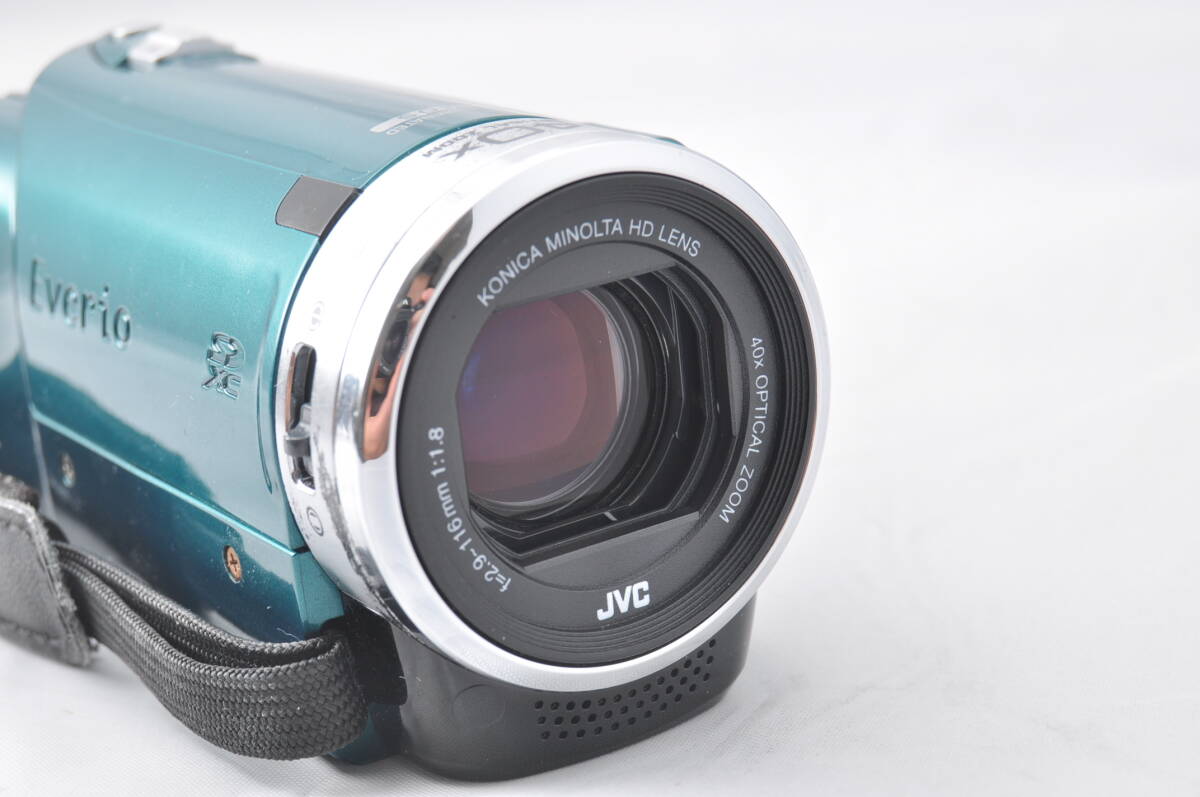 【送料無料】JVC ケンウッド Everio GZ-E117-G デジタルビデオカメラ ビクター #C24416の画像4