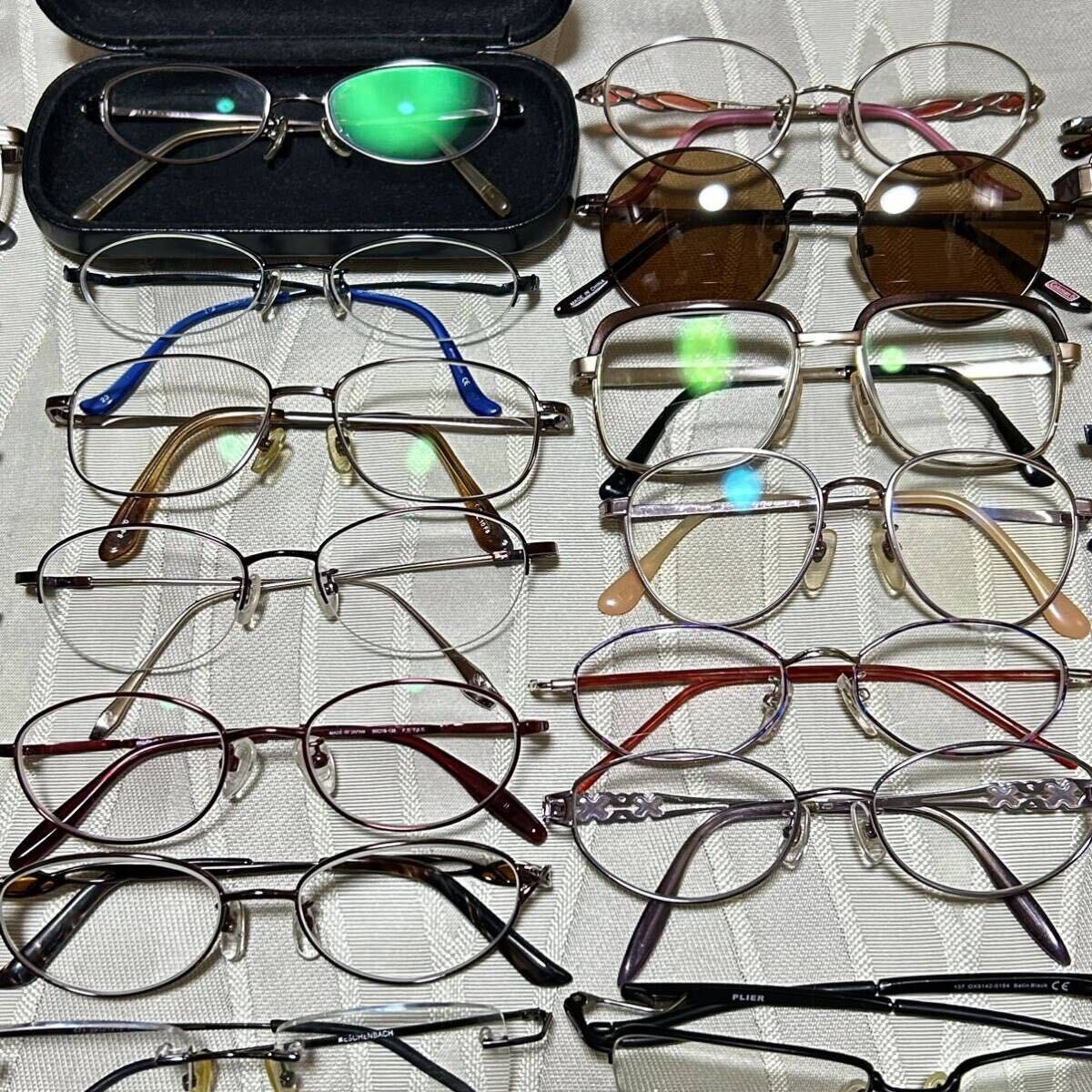 全メタルフレーム GIORGIO ARMANI CELINE 眼鏡 まとめ売り 大量 フレーム メガネ サングラス ブランド アルマーニ セリーヌ 金属 チタンの画像6