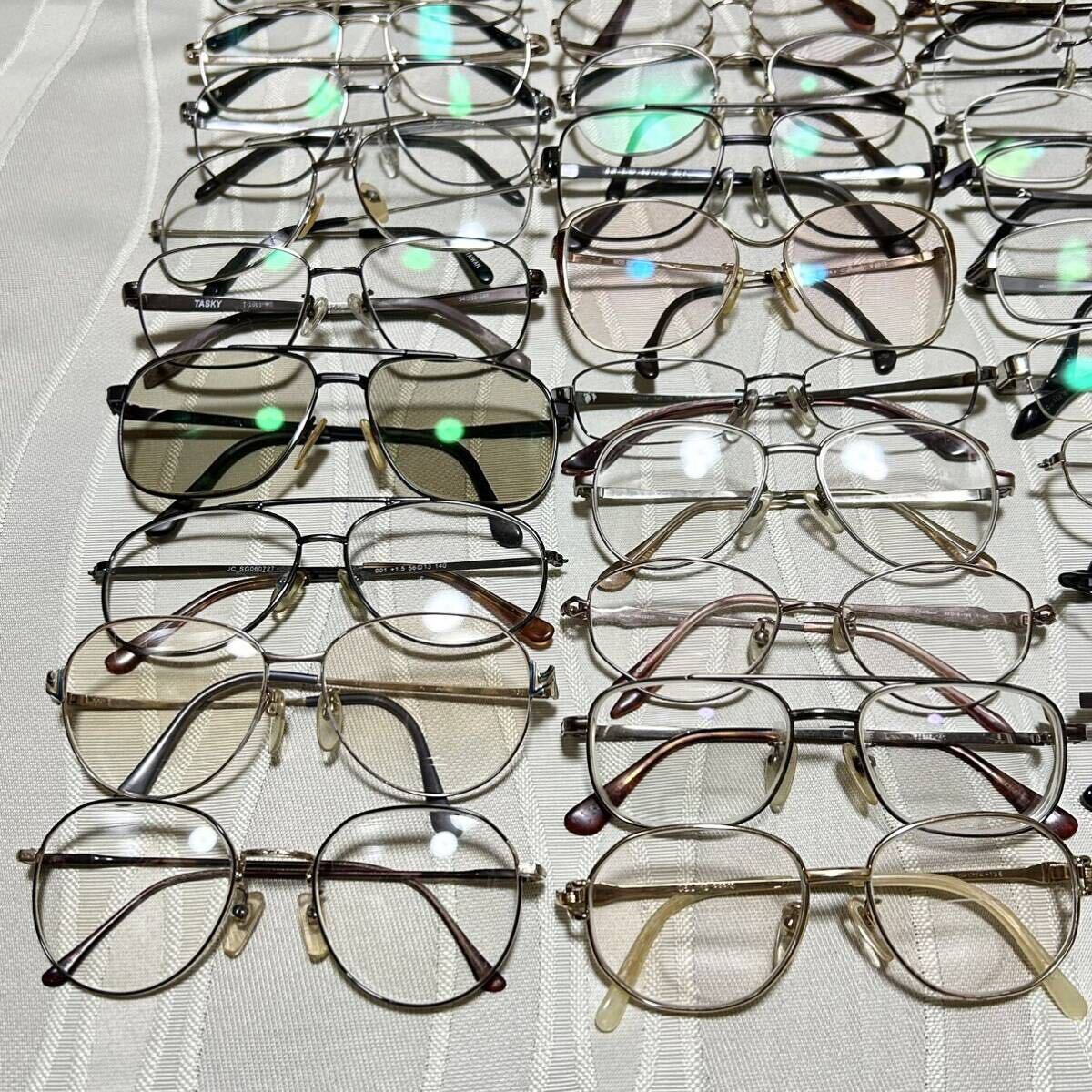 全メタルフレーム GIORGIO ARMANI CELINE 眼鏡 まとめ売り 大量 フレーム メガネ サングラス ブランド アルマーニ セリーヌ 金属 チタンの画像2