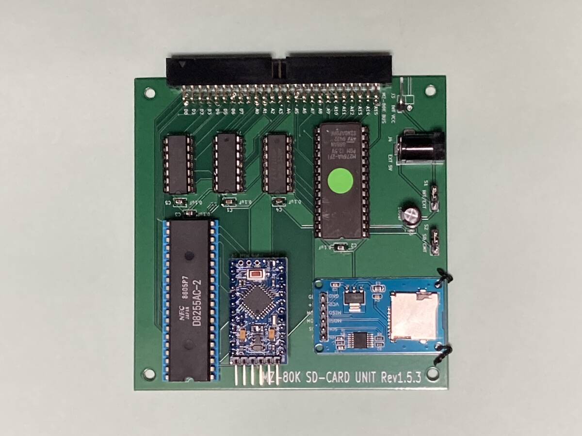 MZ-80K / MZ-1200 / MZ-700 用 SD CARD リーダ/ライター セットの画像2