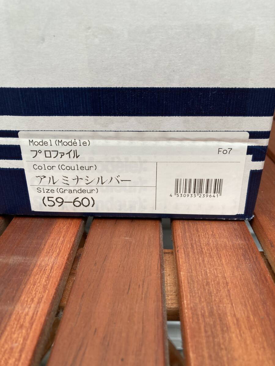 Arai アライ フルフェイスヘルメット プロファイル アルミナシルバー 59-60cm Lサイズ 格安 中古 オートバイ用ヘルメットの画像9