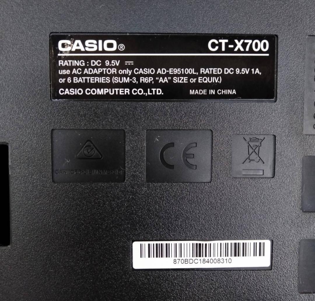 [ beautiful goods ] Casio electron keyboard Casiotone CT-X700 61 keyboard 