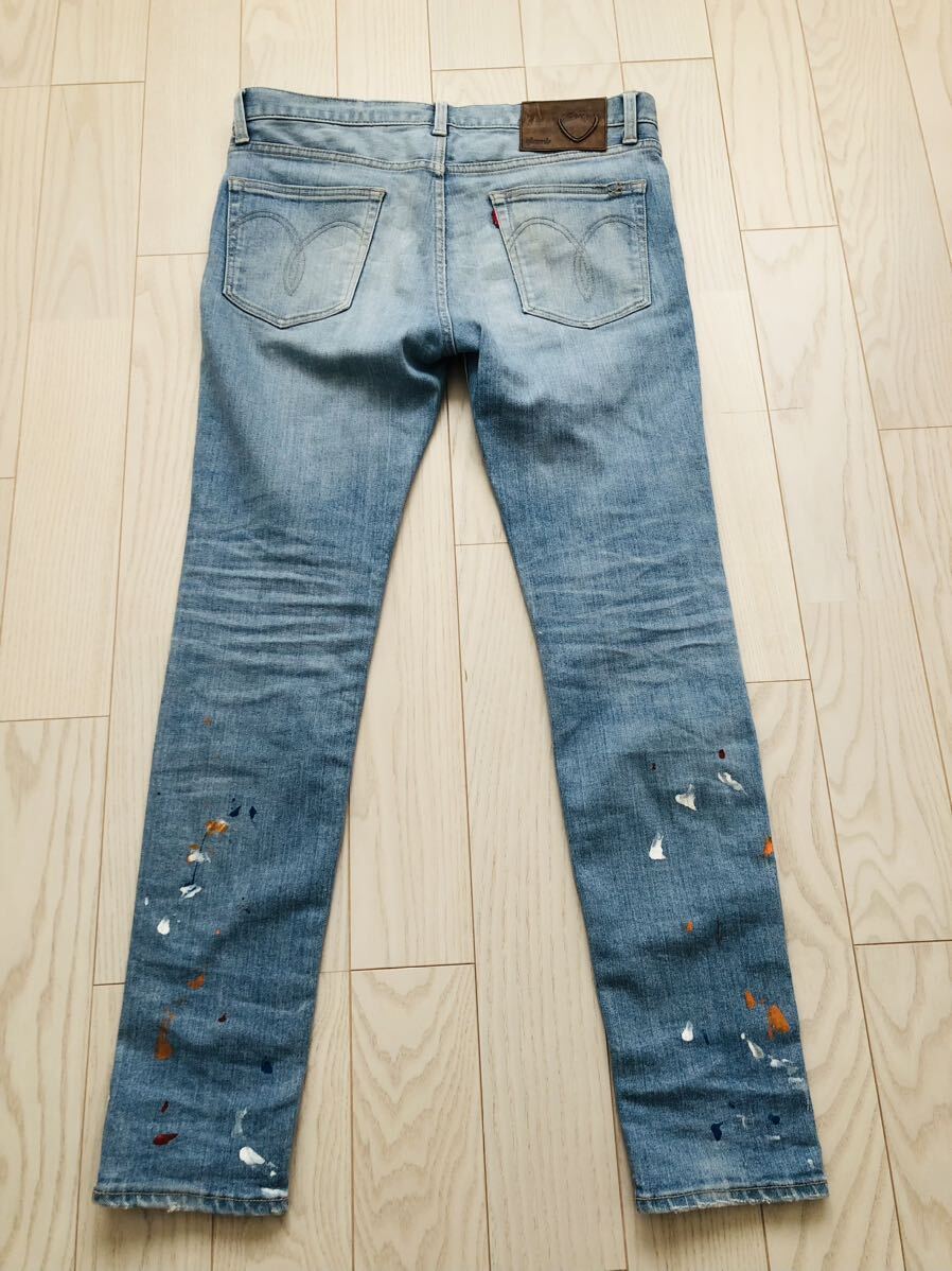 glamb グラム　Kurt damaged denim/カートダメージデニム　サイズ3