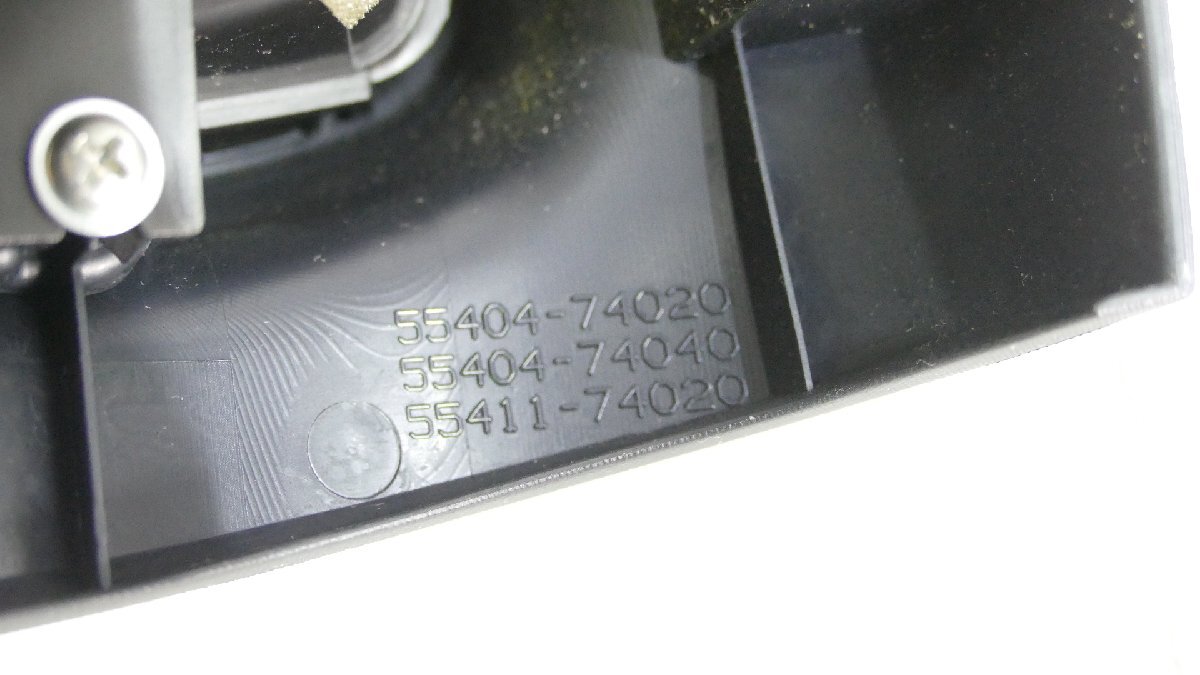 R6952IS トヨタ IQ KGJ10 純正 メーターパネル 55404-74020 H20年の画像3