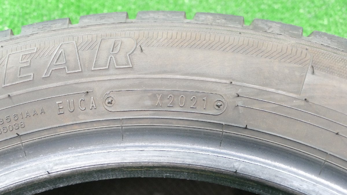 R7133IS グッドイヤー アイスナビ7 185/60R15 84Q 15インチ スタッドレス タイヤ 21年製 4本_画像9