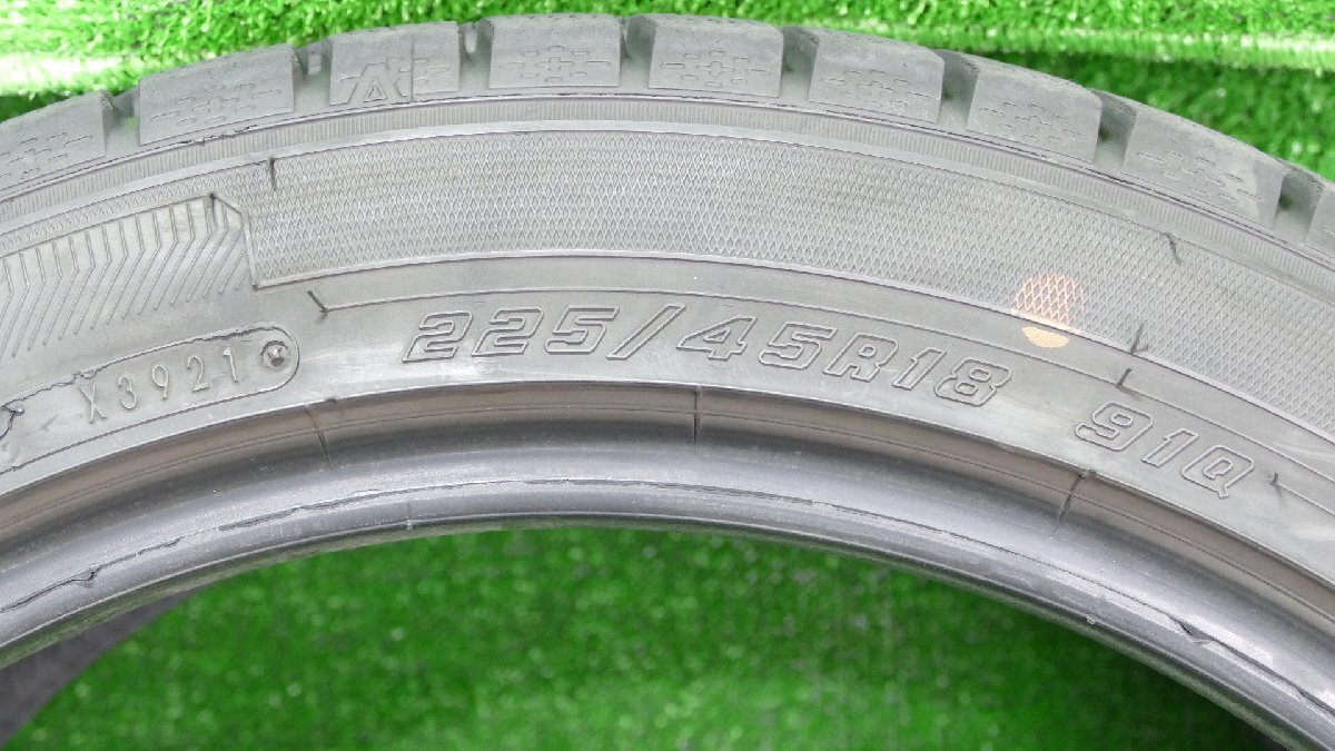 R7149IS グッドイヤー アイスナビ7 225/45R18 91Q 18インチ スタッドレス タイヤ 21年製 1本_画像8