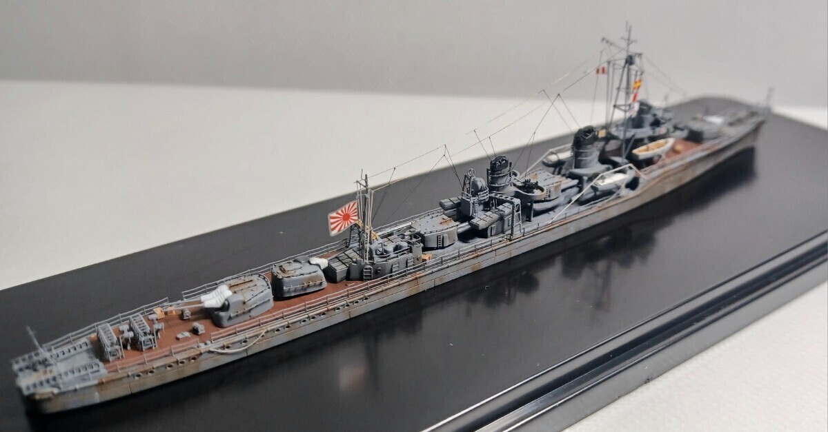 駆逐艦 白露 精密完成 1/700 日本海軍　フジミ_画像4