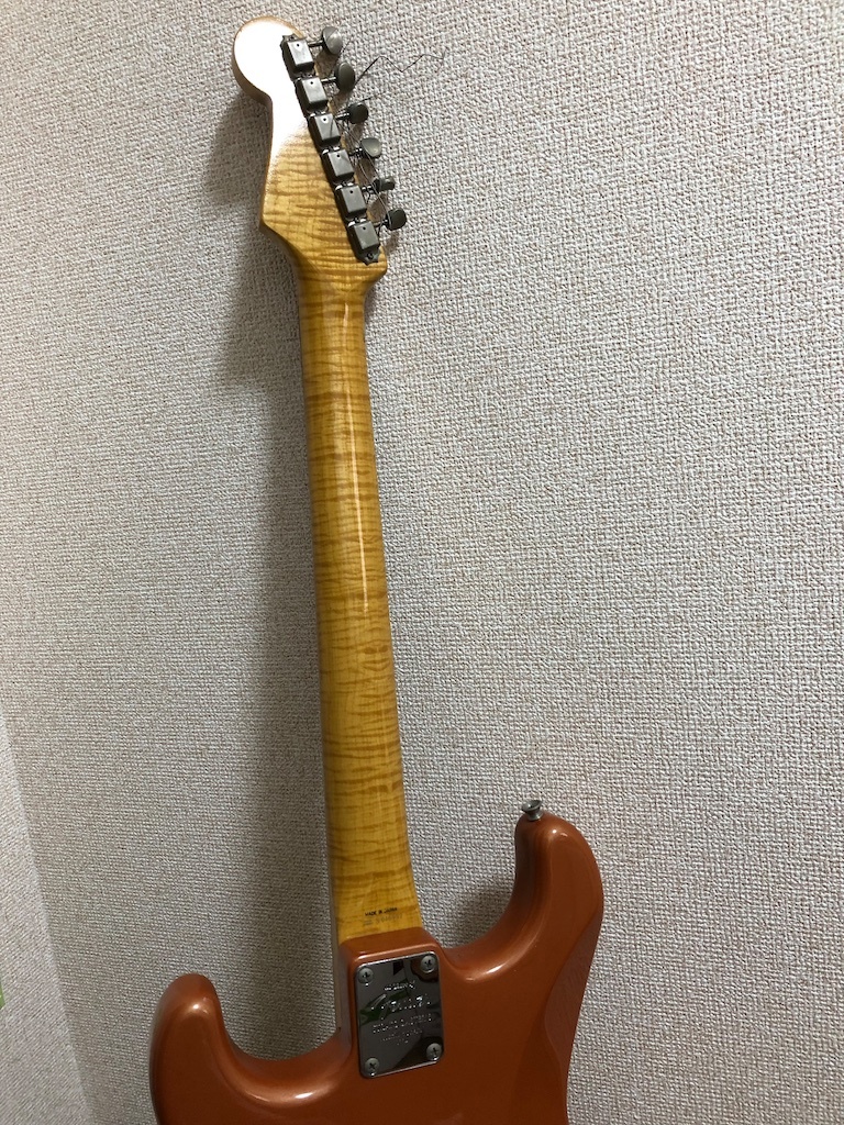 【1円~スタート】Fender Japan 40th Anniversary STRATOCASTER 1994 フェンダー エレキギター ストラトキャスター ソフトケース付【現状品の画像9