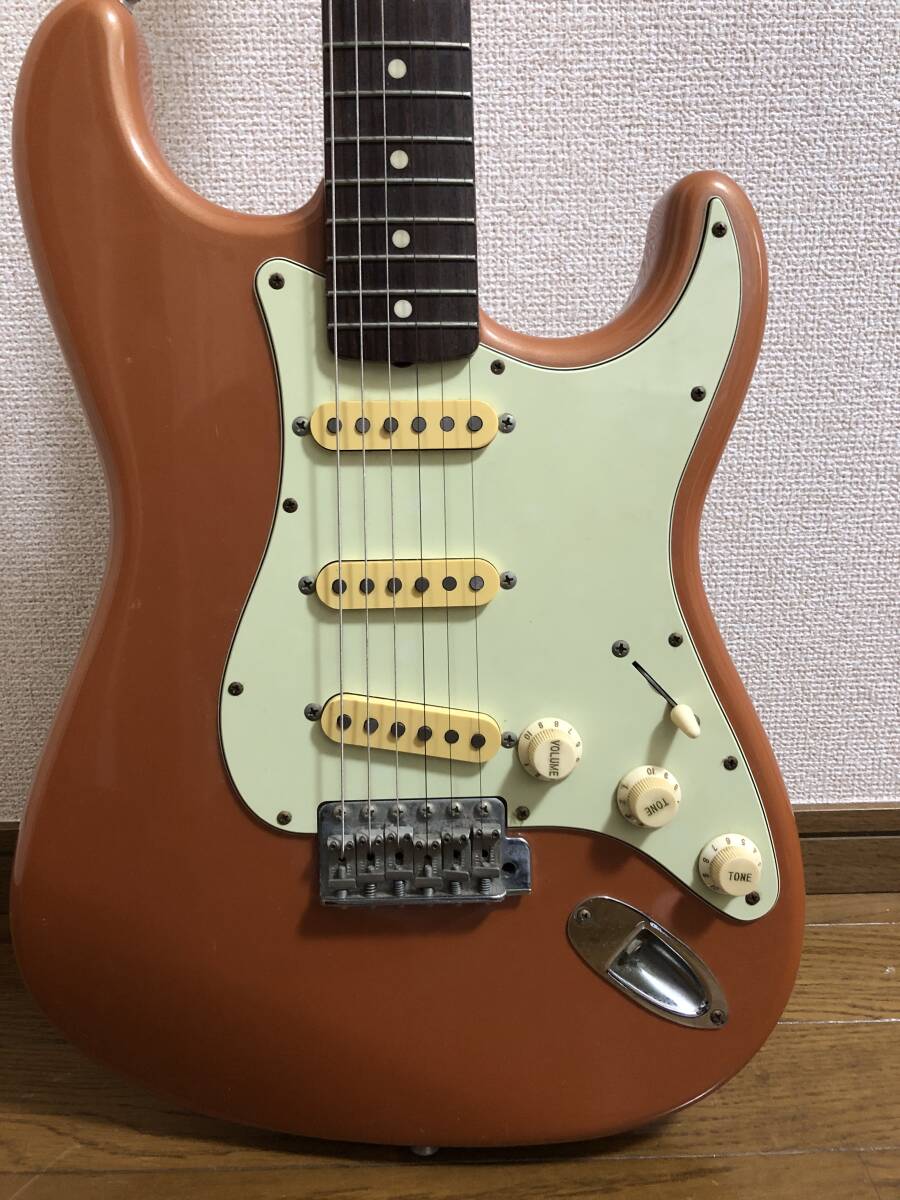 【1円~スタート】Fender Japan 40th Anniversary STRATOCASTER 1994 フェンダー エレキギター ストラトキャスター ソフトケース付【現状品の画像4