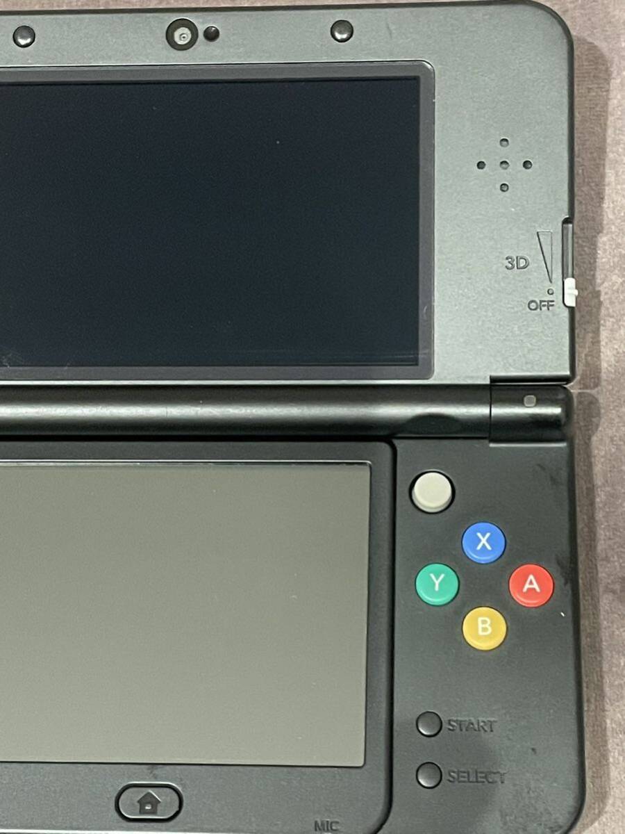 中古品 結構美品です 動作確認済 任天堂 Nintendo Newニンテンドー3DS ブラック KTR-001 オマケ ACアダプタ 3DS用ソフト5本 DSソフト1本の画像8