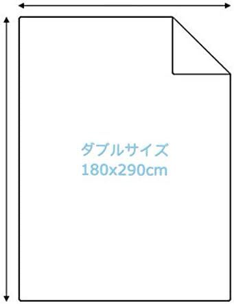 綿100％180x290cmフラットシーツダブルサイズ、白ホワイト、業務用、ホテル用、旅館用、民泊用、家庭用の画像3