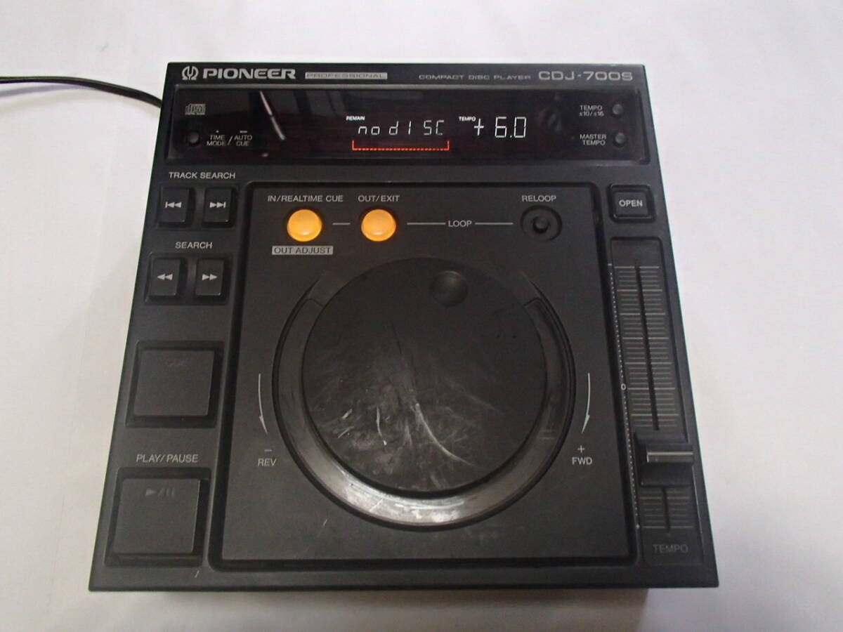 PIONEER Compact Disc Player/CDJ-700Sの画像1