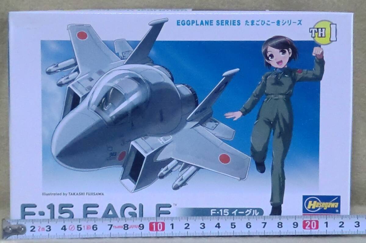 【ハセガワ】　たまごヒコーキシリーズ　Ｆ－１５イーグル　・スケール不明 【未組立】_画像1