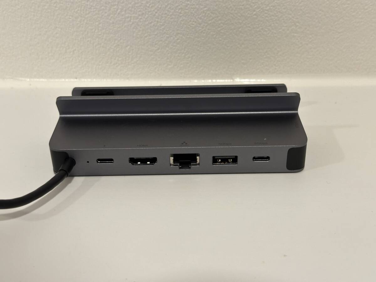 [ used ]UGREEN Steam deck/Switch/rog ally for TVdok6-IN-1USB-C hub SteamDeck/Switch/rog allydo King station type-c HDMI 4K