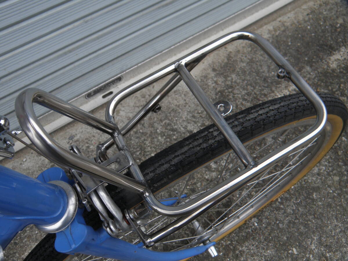 700C センタープル台座用 フロントキャリア オールステンレス製 SUS304 未使用品 / 650A 650B