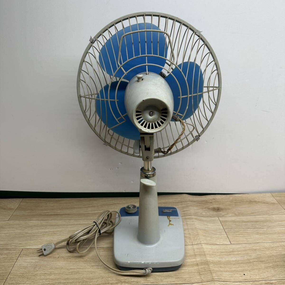  Showa Retro that time thing Mitsubishi electric fan R-30H antique Junk [ tube 2815W]