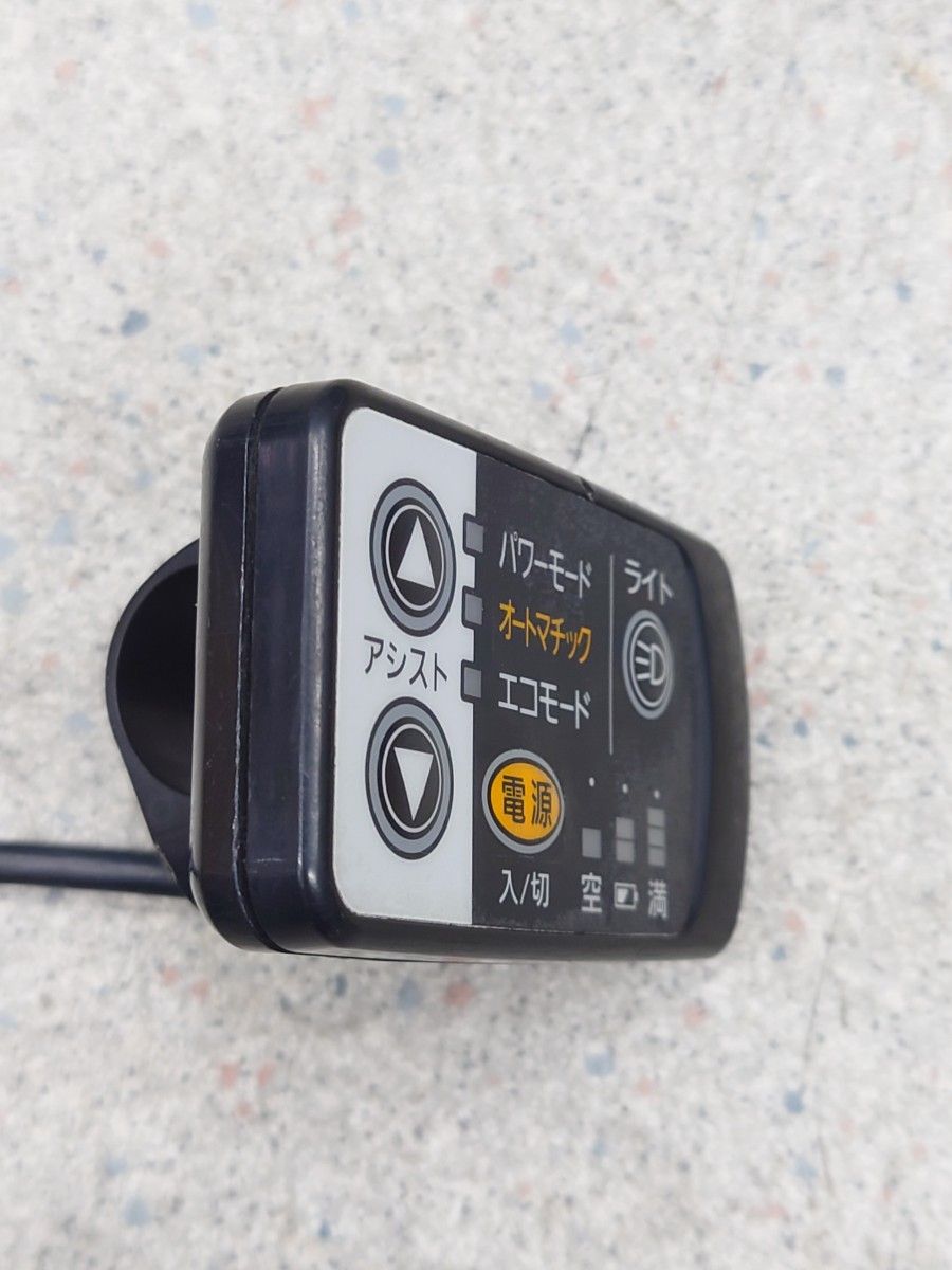 パナソニック 電動アシスト自転車 手元スイッチ 黒 中古品 パナソニック 電動アシスト自転車 手元スイッチ 黒 中古品