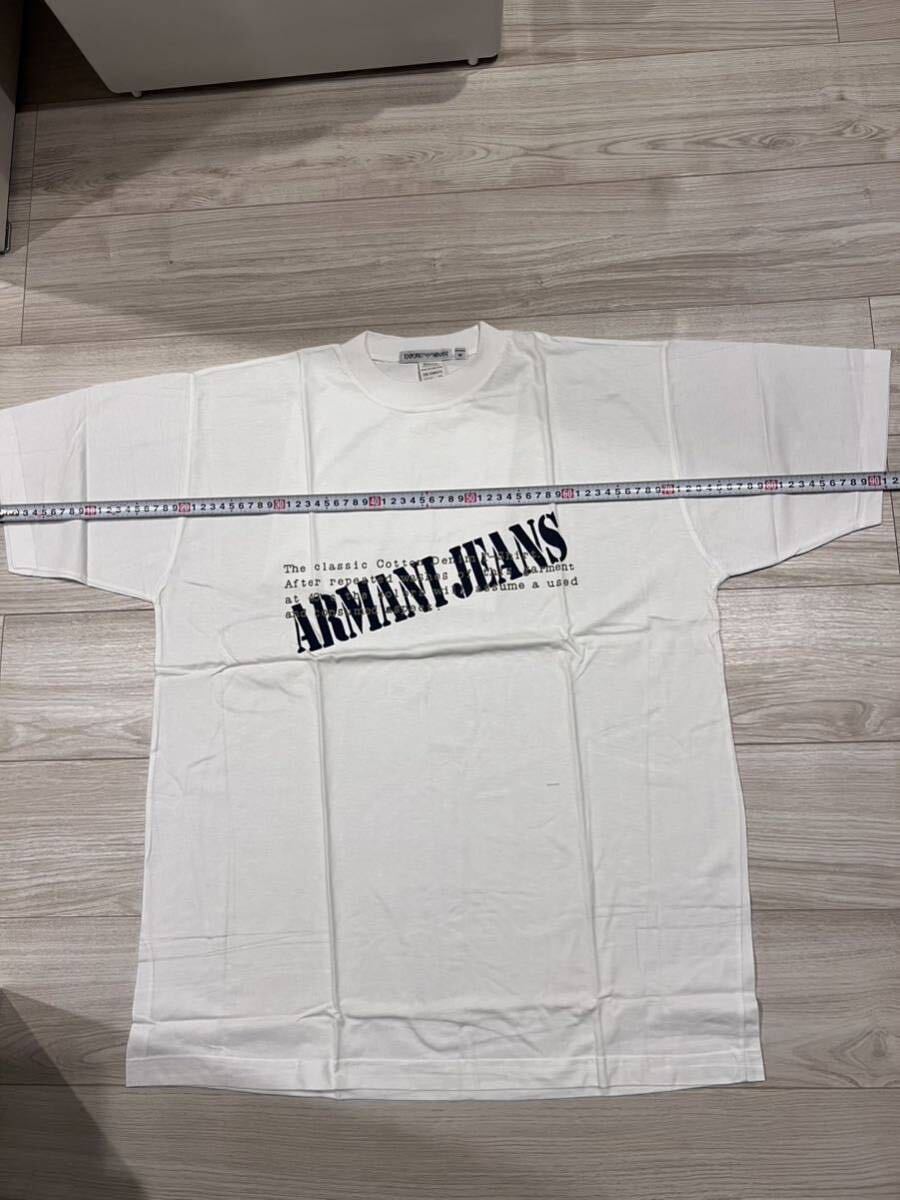 Tシャツ ホワイト EMPORIO ARMANIロゴ 半袖Tシャツ 白　Mサイズ_画像5