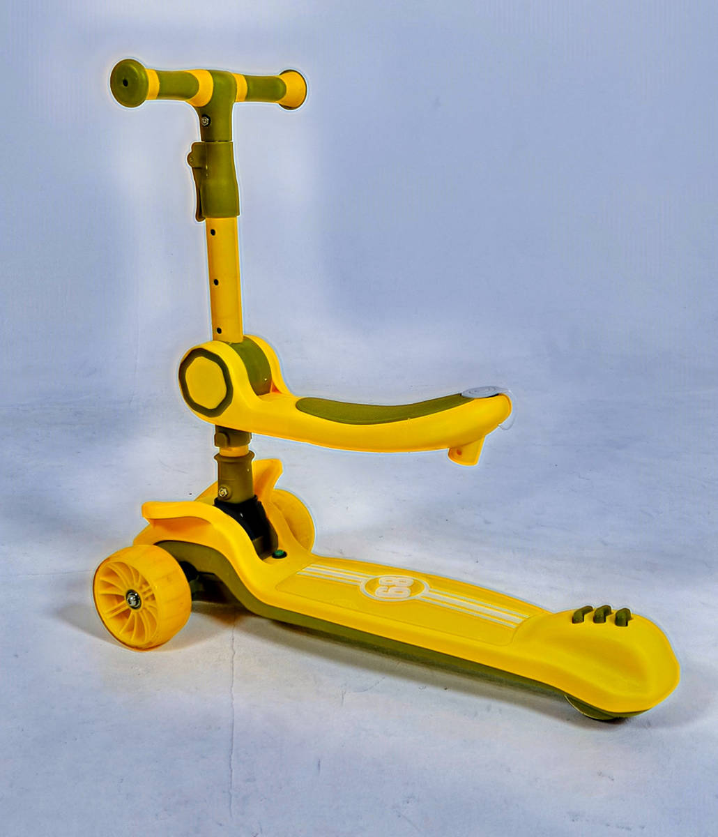 1 желтый #80% off . быстрое решение #2.. веселье person . есть #2WAY# самокат # панель Like # Kics ke-ta-# самокат # ручная тележка # трехколесный велосипед 
