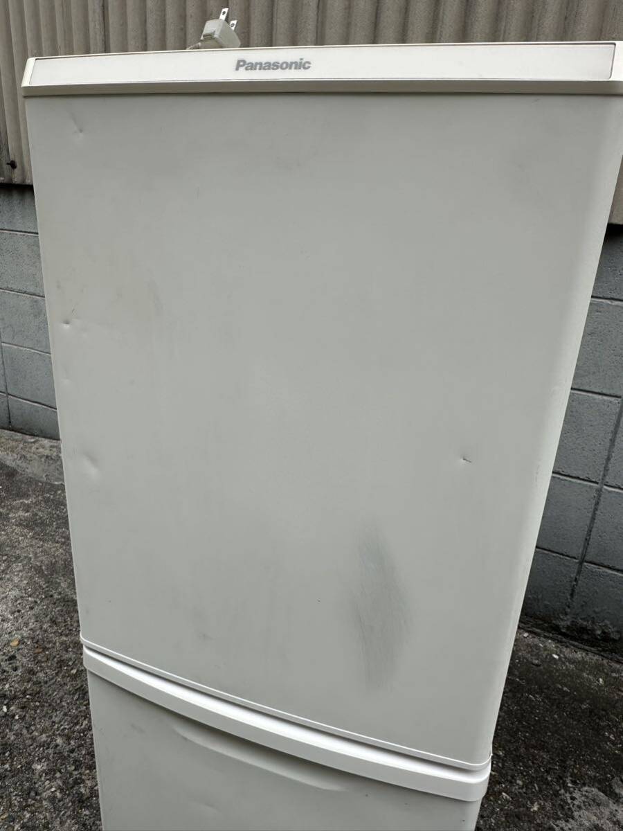 Panasonic パナソニック 138L 2ドア冷凍冷蔵庫 NR-B14CW-W 2019年製 マットバニラホワイト 冷蔵庫の画像2