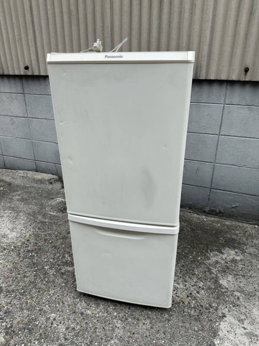 Panasonic パナソニック 138L 2ドア冷凍冷蔵庫 NR-B14CW-W 2019年製 マットバニラホワイト 冷蔵庫の画像1